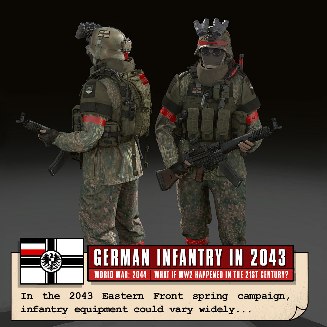 World of WW2044 - German Infantry Equipment at the Western Front