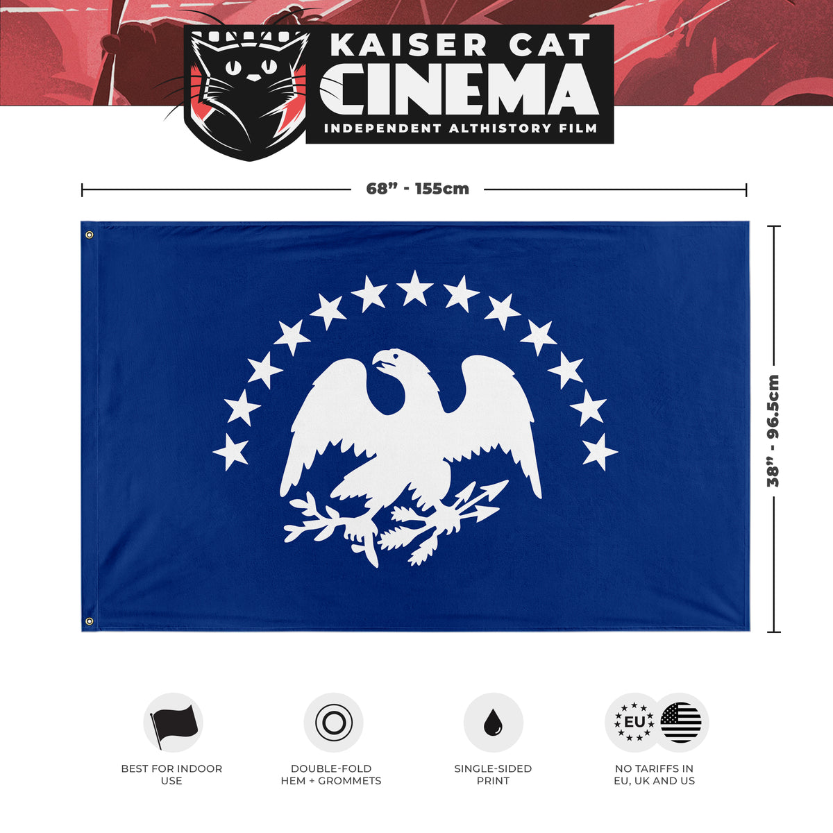 Loyalist Flag (TDS) (SingleSided) Kaiser Cat Cinema