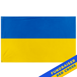Ukraine Flag (UA Red Cross Fundraiser)