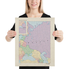Load image into Gallery viewer, Ruskie Business Maps - Russia &amp; Eastern Europe - Poster