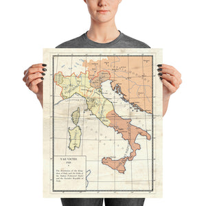 Milites Maps - Pre-Rework Italy - Poster