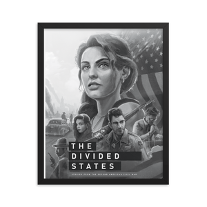 The Divided States - Season 1 Poster - Framed