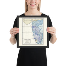Load image into Gallery viewer, Milites Maps - Maratha States - Framed