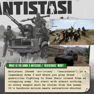 Arma 3 Antistasi x WW2044: The Greek Resistance in 2035