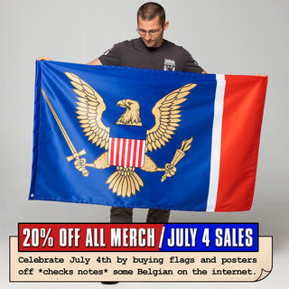 July 4 Sales at KCC and FMP - 20% off all merch!