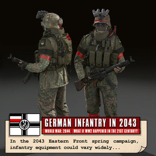 World of WW2044 - German Infantry Equipment at the Western Front