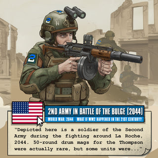 World of WW2044 - The US Second Army during the Battle of the Bulge, 2044