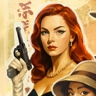 'Nights in Shanghai' - Legation Cities Poster