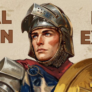 Medieval American Museum Poster - Manhattan Castle Exhibition (Framed)