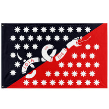 Load image into Gallery viewer, Join Or Die - Revolutionary States Flag (Single-Sided)