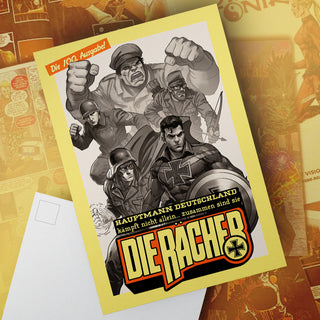 Die Racher - Patreon Postcard