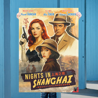 'Nights in Shanghai' - Legation Cities Poster