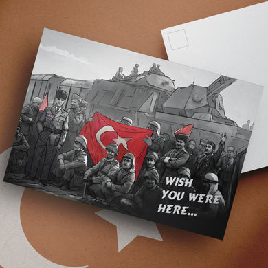 World of Kaiserreich: Ottoman Empire - Patreon Postcard