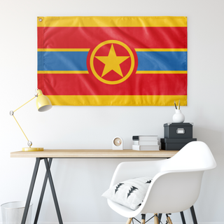 Indochinese Union Flag (Single-Sided)