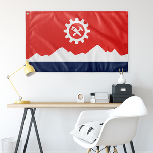 Syndicalist Norway Flag (Single-Sided)