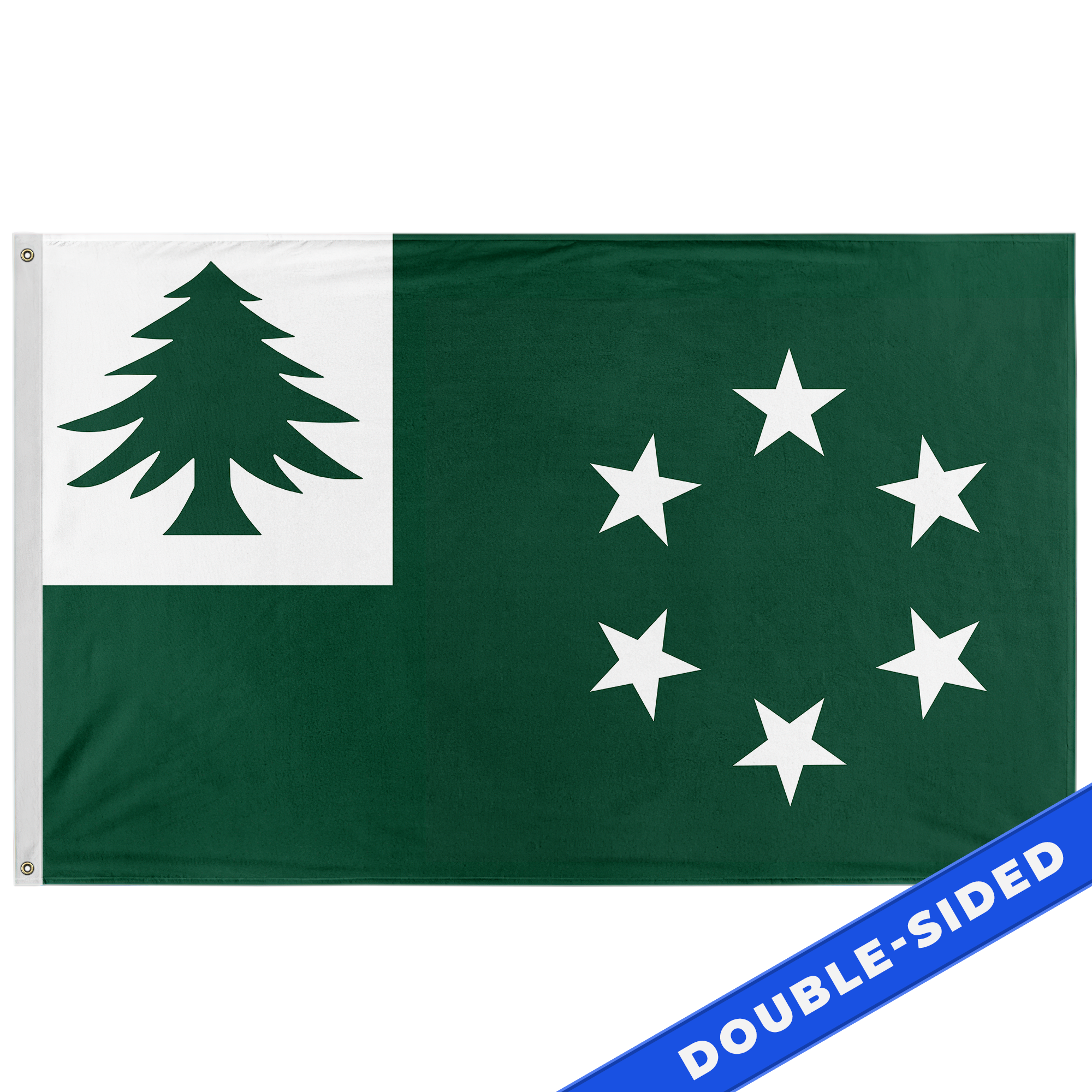 New England Flag (Double-Sided) – Kaiser Cat Cinema Webshop