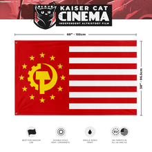 Load image into Gallery viewer, US Socialist Union Flag (Single-Sided)