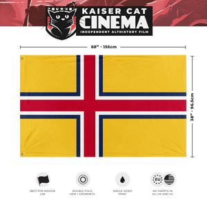 Scandinavia Flag (Single-Sided)