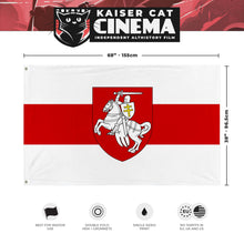Load image into Gallery viewer, White Ruthenia Coat Of Arms Flag (Single-Sided)