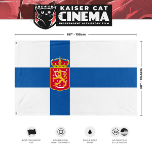 Kingdom of Finland flag (Single-Sided)