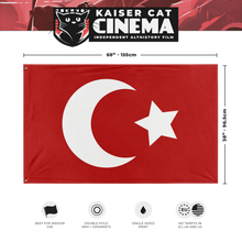 Load image into Gallery viewer, Ottoman Empire Flag (Single-Sided)
