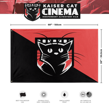 Load image into Gallery viewer, Kaiser Cat Syndicate Flag (Single-Sided)