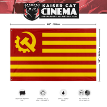 Load image into Gallery viewer, World Revolution USA flag (Single-Sided)