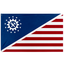 Load image into Gallery viewer, Combined Syndicates - Libertarian Flag (Single-Sided)