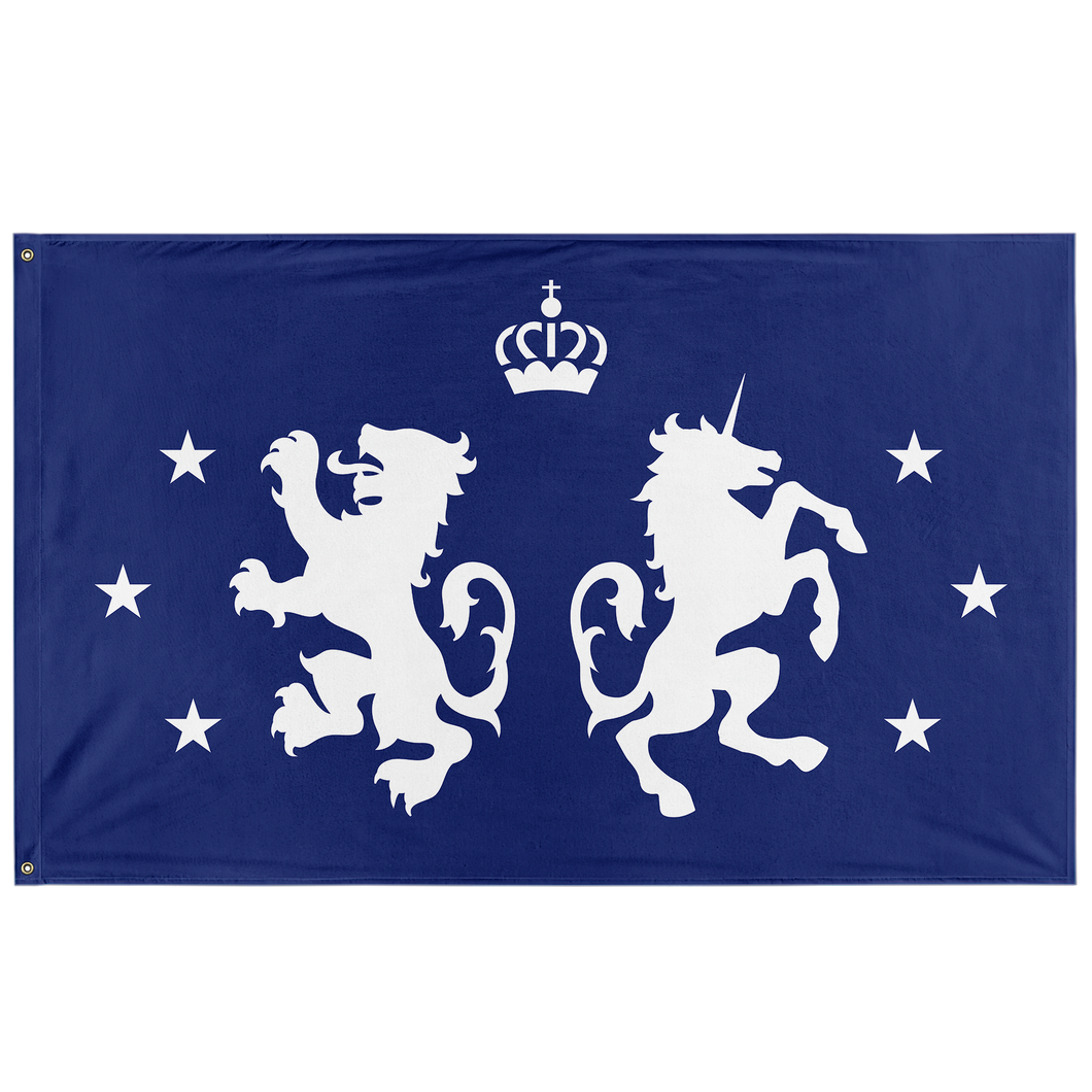 Crown Unbroken Flag (Single-Sided)