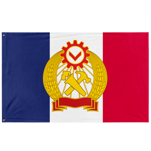 Commune of France Flag - 2021 (Single-Sided)