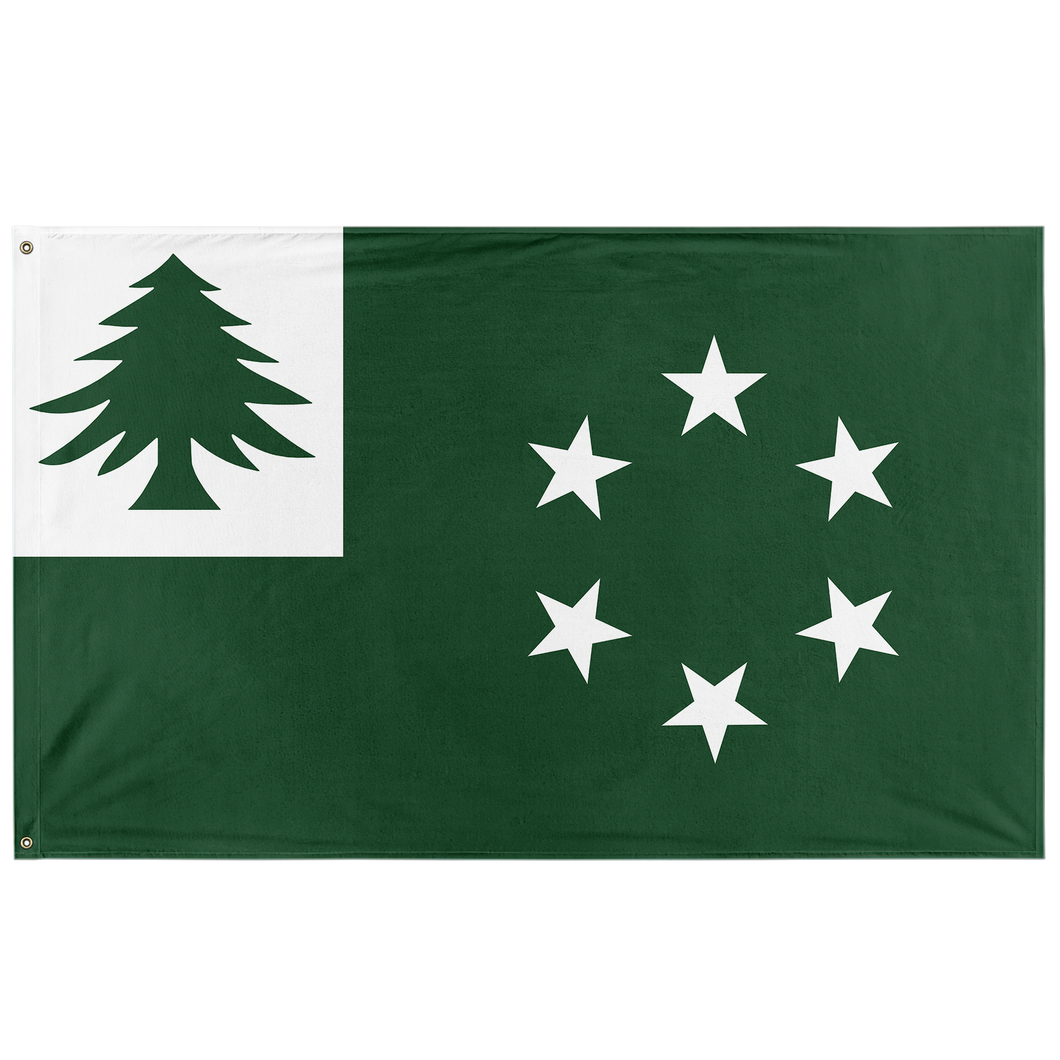 New England Flag (Single-Sided)