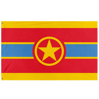 Indochinese Union Flag (Single-Sided)