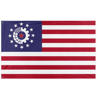 Radical Socialist USA Flag (Single-Sided)