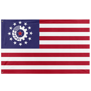 Radical Socialist USA Flag (Single-Sided)