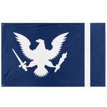 Load image into Gallery viewer, American Union State - Divided States Union Blue Flag (Single-Sided)