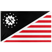 Load image into Gallery viewer, Combined Syndicates - Totalist Flag (Single-Sided)