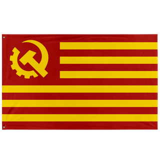 World Revolution USA flag (Single-Sided)