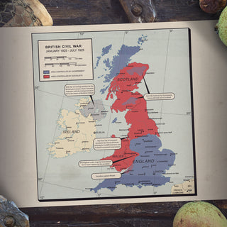 Ruskie Business - British Syndicalist Revolution Map