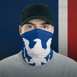 Neck Gaiter - Union State Eagle Grunged