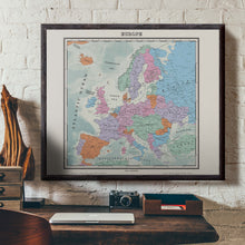Load image into Gallery viewer, Ruskie Business Europe Map 2022 - Framed