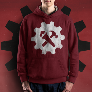 Syndicalist Gear Hoodie - Red