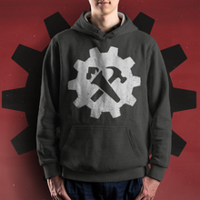 Load image into Gallery viewer, Syndicalist Gear Hoodie - Black