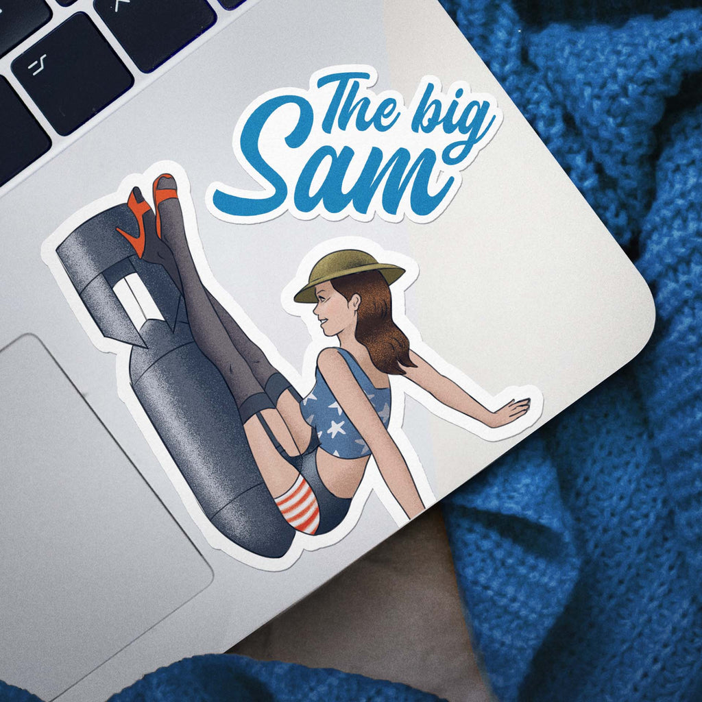 The Big Sam / Loyalist - Sticker Sheet – Kaiser Cat Cinema