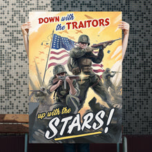 Load image into Gallery viewer, USA Loyalist Poster - Up with the Stars!