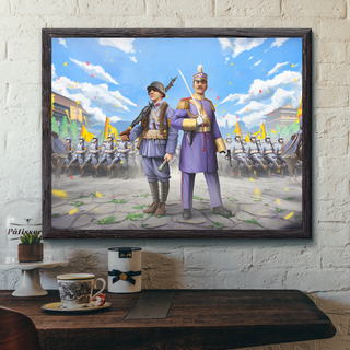 World of Kaiserreich - Qing Empire - Framed Art Print