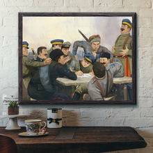 Load image into Gallery viewer, World of Kaiserreich - Ukraine - Framed Art Print (UA Red Cross Fundraiser)