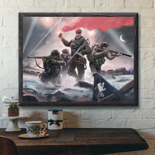 World of Kaiserreich - Dominion of Canada - Framed Art Print