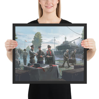 Springtime in Narva - Art Print (Framed)