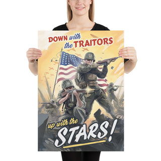 USA Loyalist Poster - Up with the Stars!