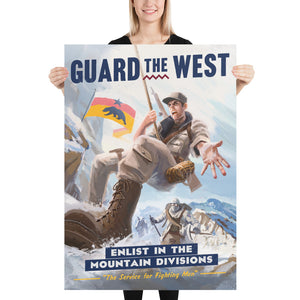 Pacific States Poster - Guard The West